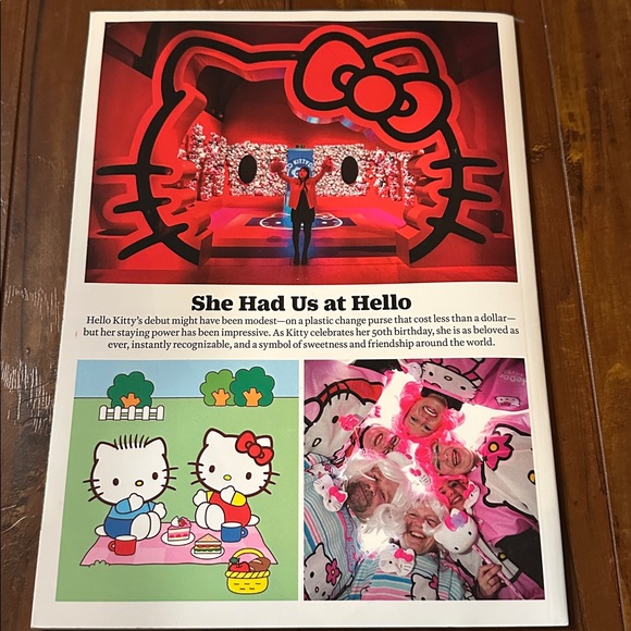 Hello Kitty 50th Birthday magazine by TIME 4/2025 - Picture 2 of 3